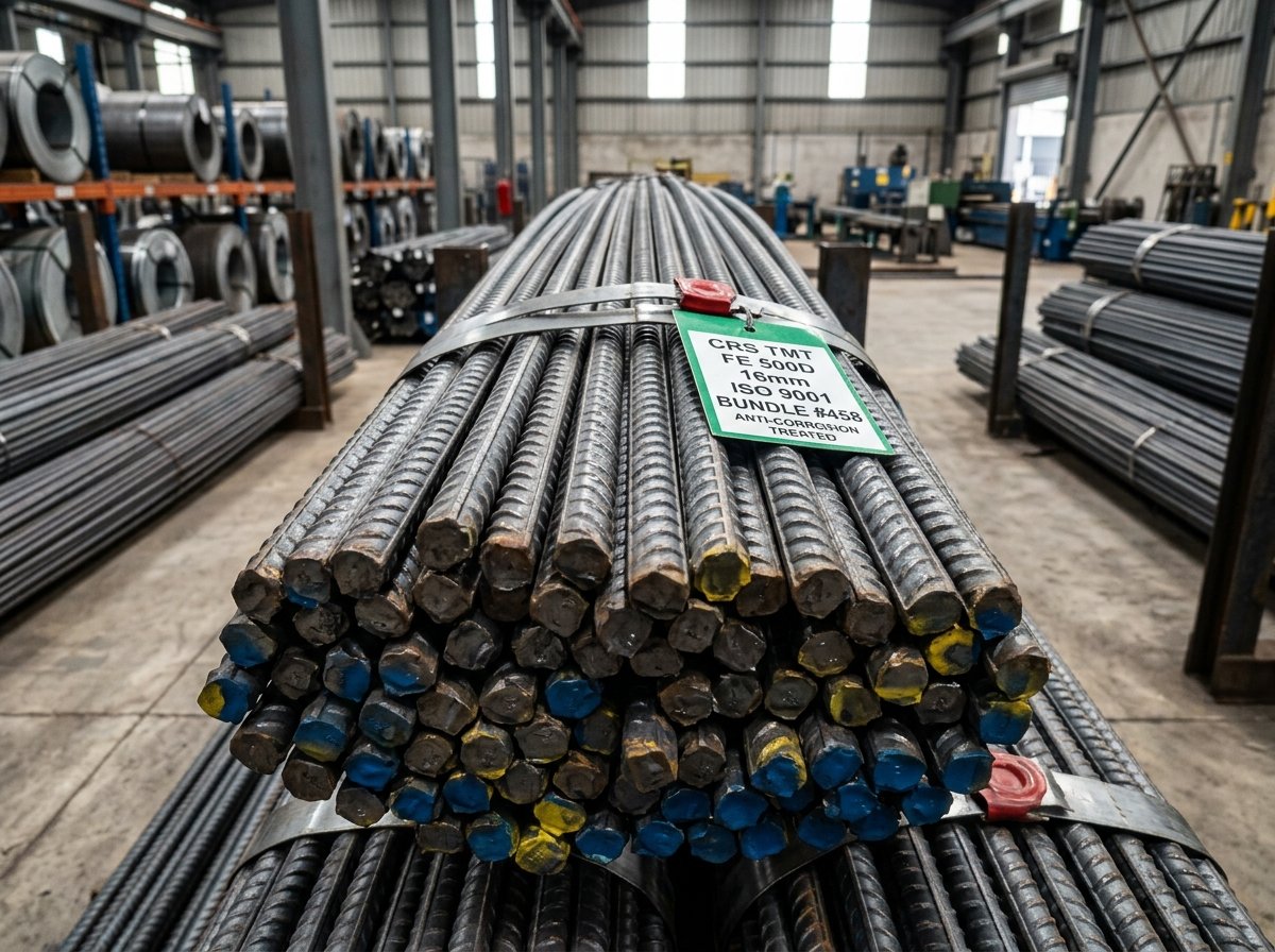 CRS Corrosion Resistant Steel TMT Bars Pallel